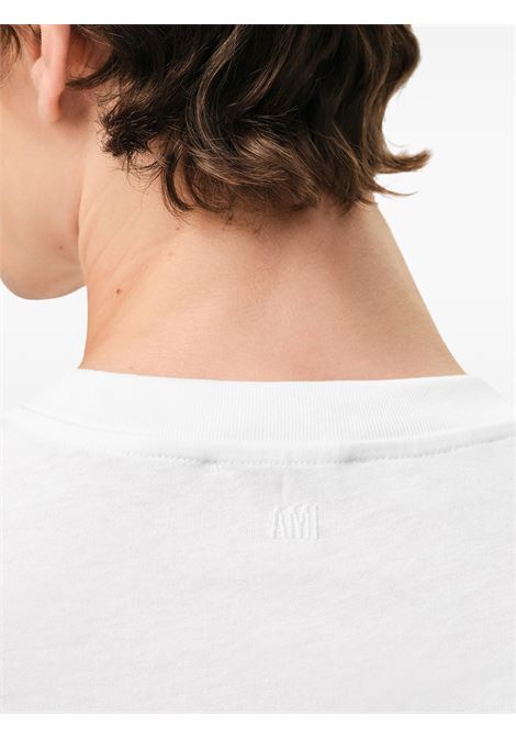 t-shirt adc uomo bianca AMI PARIS | BFUTS035.724100